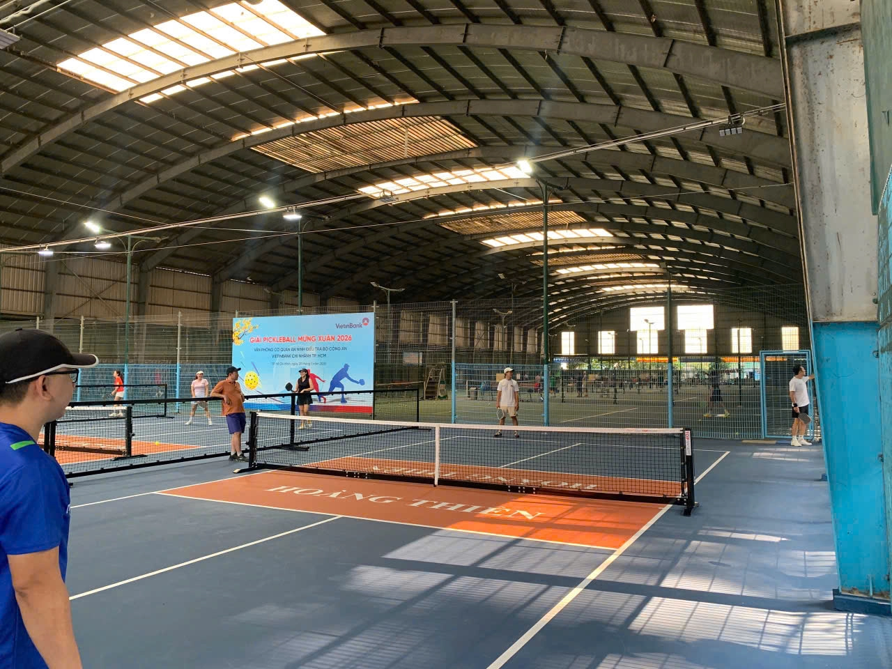 Chuyển Đổi Sân Tennis Thành 4 Sân Pickleball Tại CLB Hoàng Thiên, TP.HCM | Tính Phú Quí
